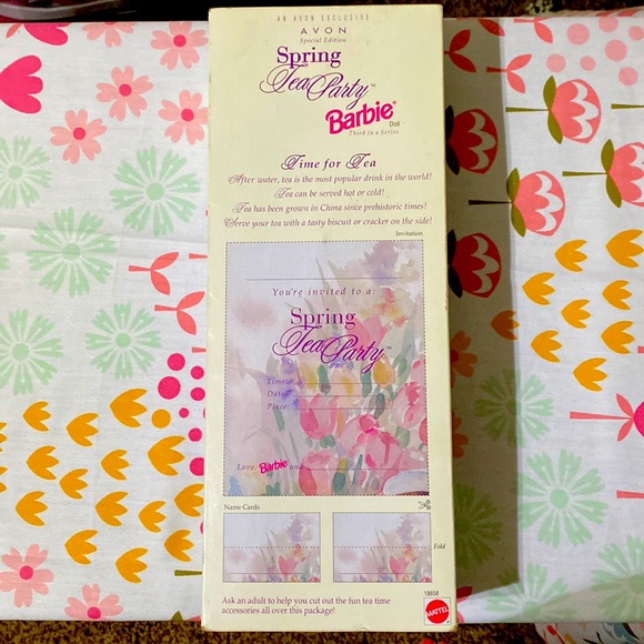 Barbie | Toys | An Avon Special Edition Spring Tea Party Barbie Doll